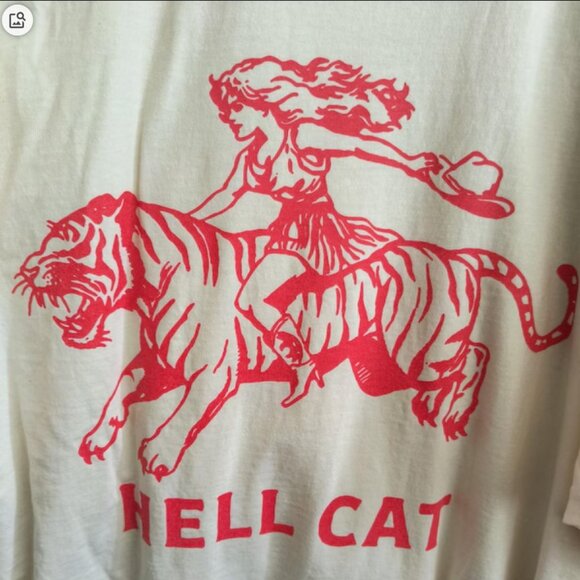 Gildan Other - Vintage Cowgirl Hell Cat T-Shirt - Retro Cowgirl Western Shirt